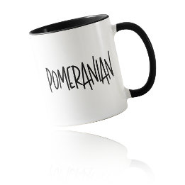 Pomeranian Awesome Edgy Chic Dog Lover & Owner Mug