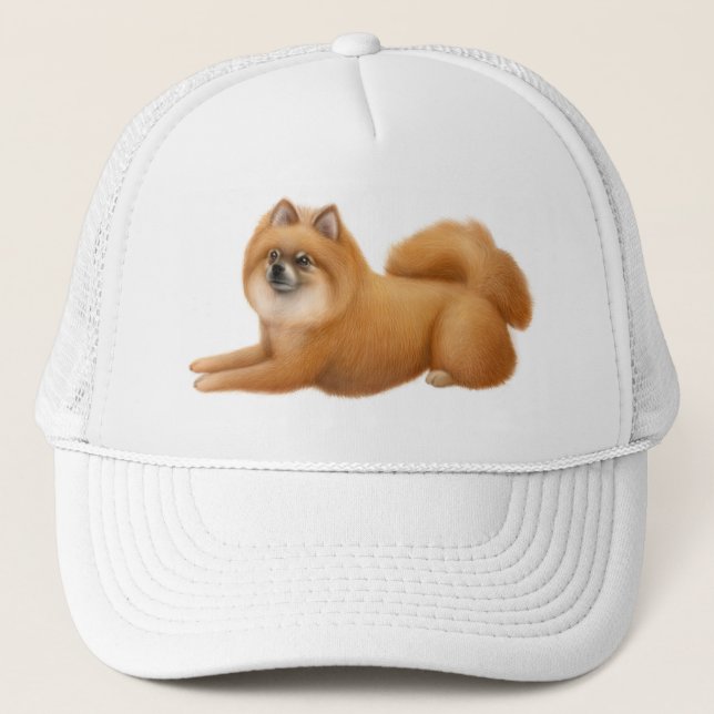 Pomeranian Baseball Hat (Front)