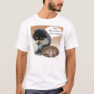 Pomeranian (blktan) Turkey T-Shirt