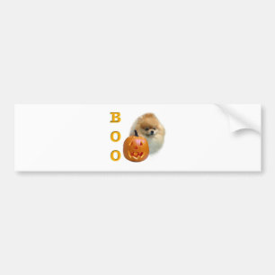 Pomeranian Boo Bumper Sticker