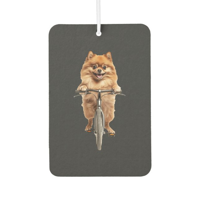 Pomeranian Car Air Freshener (Front)