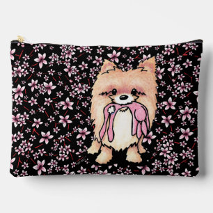 Pomeranian Cherry Blossom Accessory Pouch