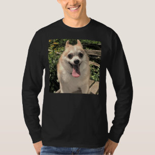 Pomeranian Chihuahua Pomsky Big Smile Puppy T-Shirt