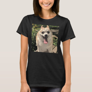 Pomeranian Chihuahua Pomsky Big Smile Puppy T-Shirt