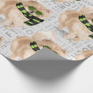 POMERANIAN Christmas for Dog Lover Wrapping Paper