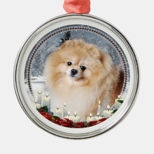 Pomeranian Christmas Ornament