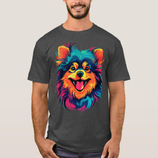 Pomeranian Colouring Book T-Shirt