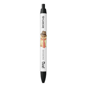 Pomeranian Dad Black Ink Pen