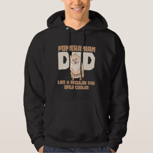 Pomeranian Dad Pom Pomeranian Dad Hoodie