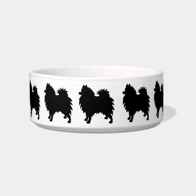 Pomeranian Dog  Bowl (Front)