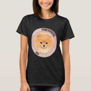 Pomeranian Dog Meme Sticker T-Shirt