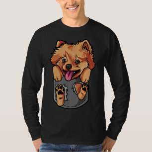 Pomeranian Dog Owner I Love My Pomeranian T-Shirt