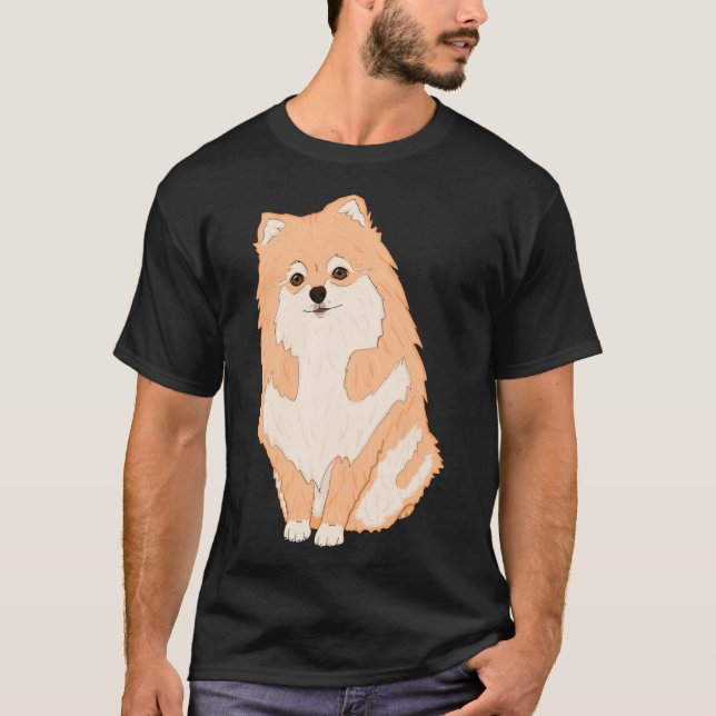 Pomeranian Friend T-Shirt (Front)