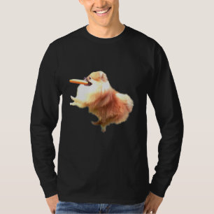 Pomeranian Frisbee Graphic Pomerania region print T-Shirt