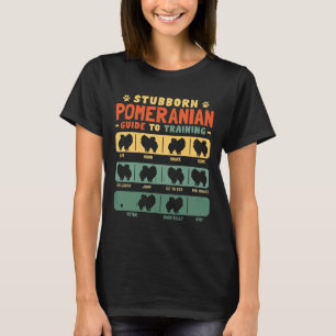 Pomeranian Funny Guide To Traning T-Shirt