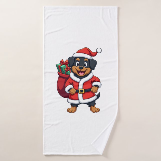 Pomeranian Gift Surprise Bath Towel (Bath Towel)