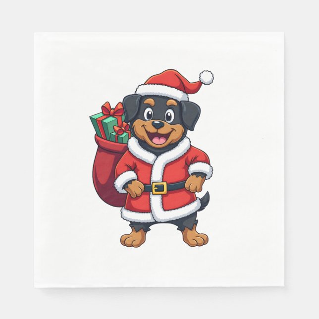 Pomeranian Gift Surprise Napkin (Front)