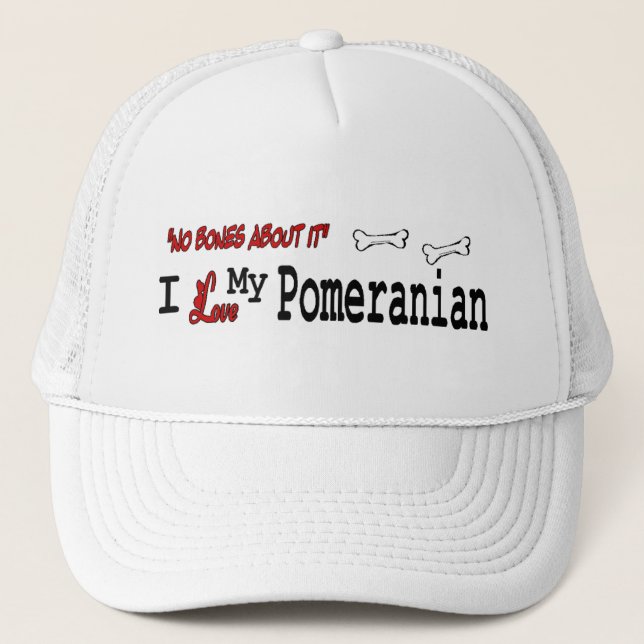 Pomeranian (I Love) Hat (Front)