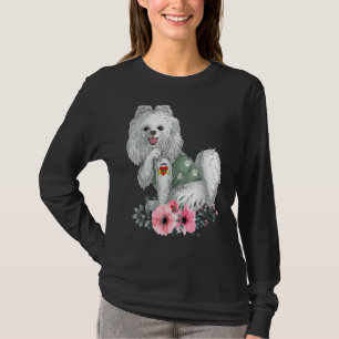 Pomeranian I Love Mum Tattoo Dog Mother's Day T-Shirt