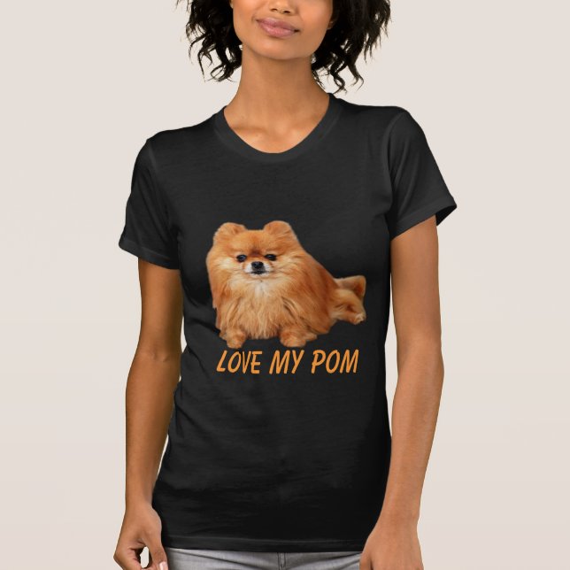 Pomeranian Ladies T-shirt (Front)