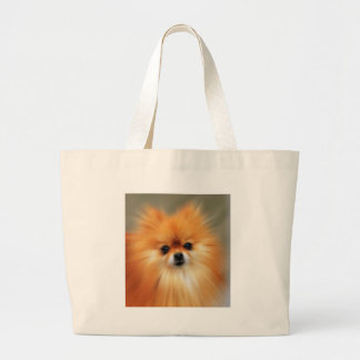Pomeranian Large Tote Bag