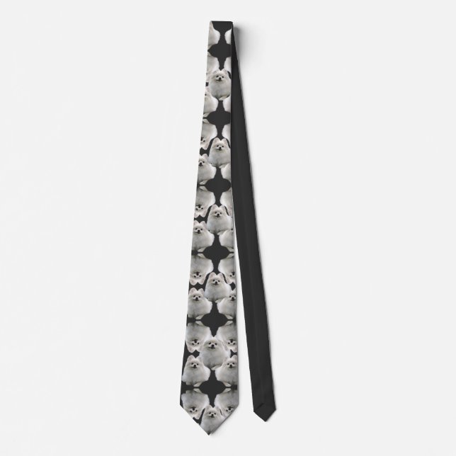 Pomeranian Love Tie (Front)
