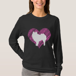 Pomeranian Lovers I Love Dog Parent Dog Mum Dog Da T-Shirt