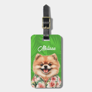 Pomeranian Luggage Tags