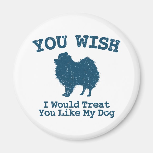 Pomeranian Magnet (Front)