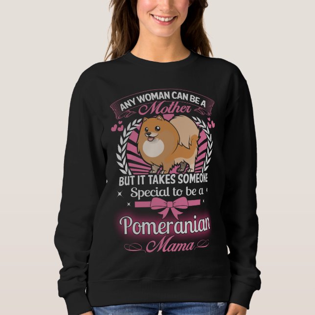 Pomeranian Mama Shirt (Front)