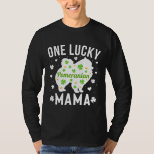 Pomeranian Mama St Patricks Day T-Shirt