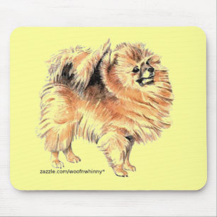 Pomeranian! Mouse Pad