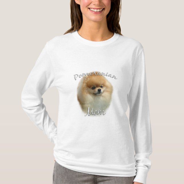 Pomeranian Mum 2 T-Shirt (Front)