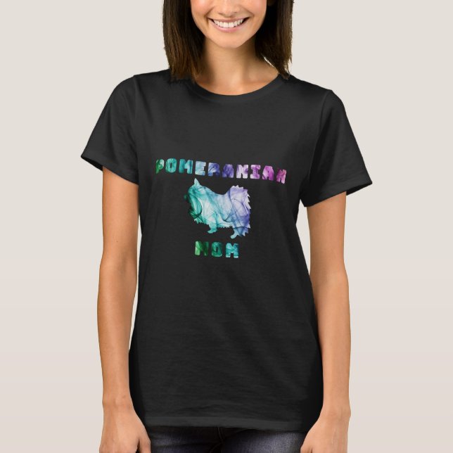 Pomeranian Mum 41 T-Shirt (Front)