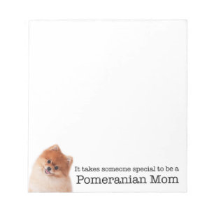 Pomeranian Mum Notepad