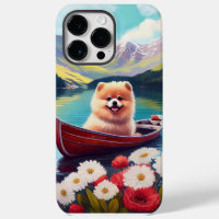 Pomeranian on a Paddle: A Scenic Adventure