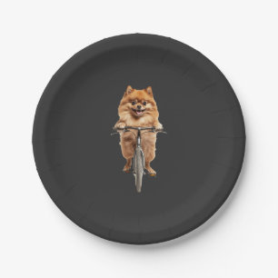 Pomeranian Paper Plate
