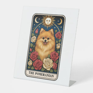 Pomeranian Pedestal Sign