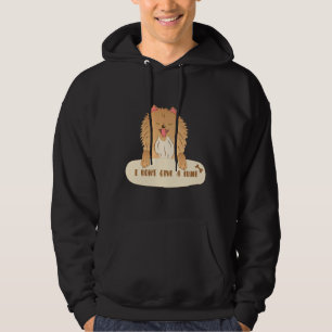 Pomeranian Pom I Don T Give A Fluff For Fluff Funn Hoodie