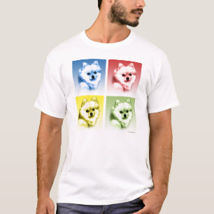 Pomeranian Pop Art T-Shirt