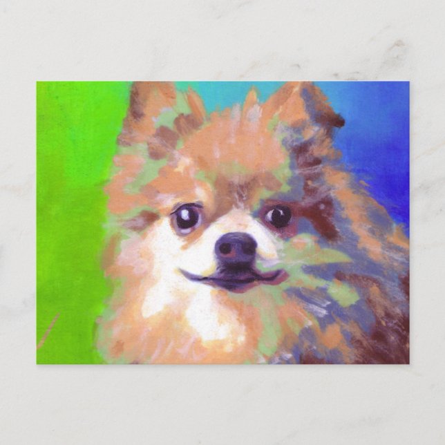 Pomeranian Postcard (Front)