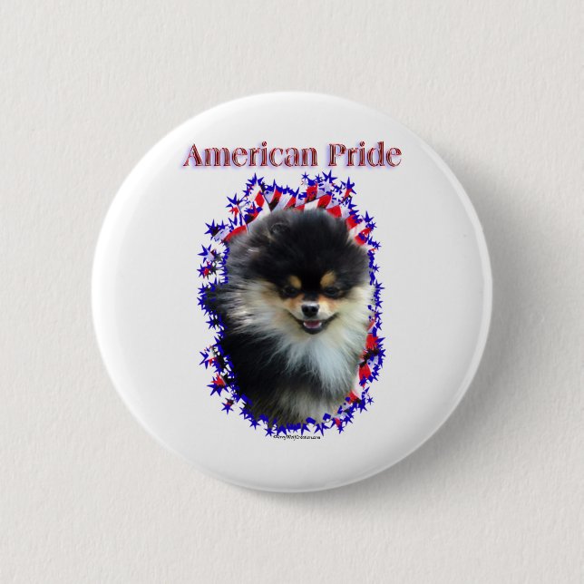 Pomeranian Pride - Button (Front)