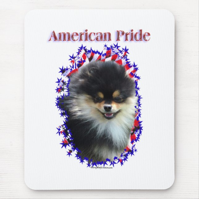 Pomeranian Pride Mouse Pad (Front)