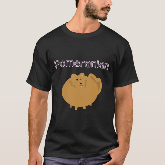 Pomeranian Pup 30 T-Shirt (Front)