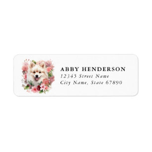 Pomeranian Return Address Label