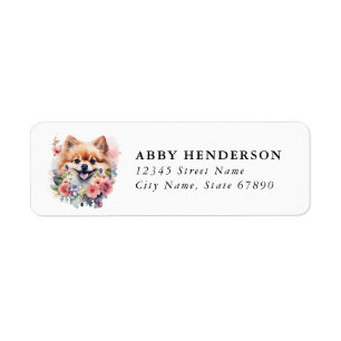 Pomeranian Return Address Label
