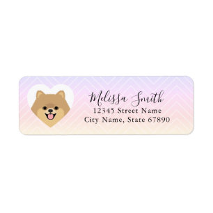 Pomeranian Return Address Labels