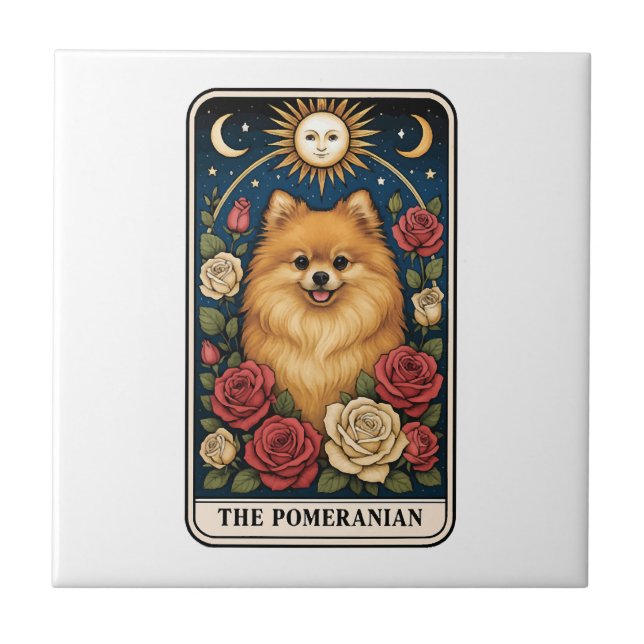 Pomeranian Tile (Front)