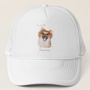 Pomeranian Trucker Hat