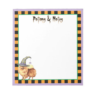 Pomeranian Witch Notepad